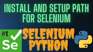 How to install and setup path for selenium in vscode