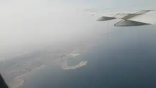 Sky view of Marina ,Burj Khalifa and The World Island
