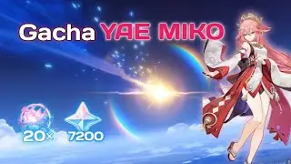 Gacha yae miko pity 0 | Genshin 2.5