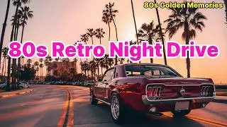 80s Retro Night Drive Vol 6 – Sunset to Midnight | Easy Listening Synthwave Cruise/vaporwave/BGM