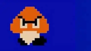 Green Screen effect: goomba walking