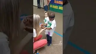 MOMMY MADE SURE HE ENJOYED THE SONGS!