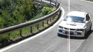 Rudi Bicciato Mitstubishi Lancer evo 9 trento bondone