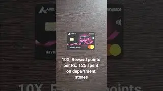 Axis bank Rewards Credit Card Unboxing and Benefits 