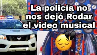 RODAMOS UN VIDEO MUSICAL EN LA CALLE Y PASO ESTO CON LA POLICÍA 😔