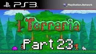 Let's Play Terraria PS3: Part 23 - Full Necro Armor Set!