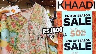 ♥️ Khaadi 40% OFF Sale ♥️ Khaadi Sale 2024 😱🥳😱 RS.1800 only