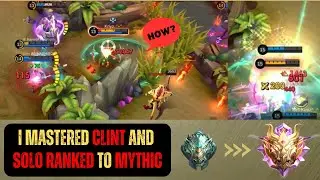 Clint Best Build 2024 | Unlimited Double Kills🔫☠️- Mobile Legends