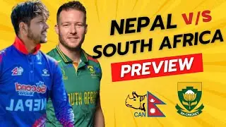 Nepal vs South Africa: Preview || ICC Men's T20 World Cup 2024
