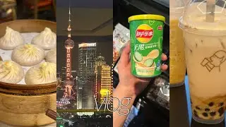 Shanghai vlog 🥟 상하이 먹방 여행✌🏻(게살국수,헤이티,차지,밀크티,사천요리,페킹덕,딤섬 맛집 추천♥️)
