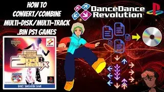 How To Convert/Combine Multi-Disc/Multi-Track Audio .BIN PS1 Games! - Works With RetroArch/PS3/Vita!