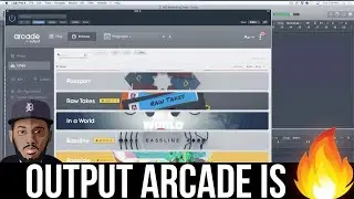 ARCADE IS FIRE! Making A Beat Using Output Arcade! (Logic Pro X)