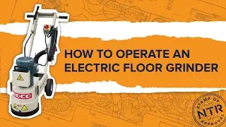 How-To Operate an EDCO Single Head Electric Floor Grinder: Northside Tool Rental