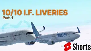 10/10 Infinite Flight Liveries | #shorts