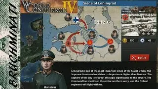 Axis Campaign Siege Of Leningrad #9 (No Generals) World Conqueror 4