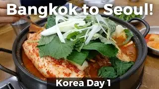 Bangkok to Seoul, South Korea (Day 1)