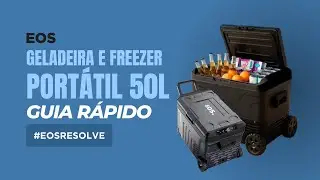 Tudo sobre o Freezer e Geladeira Portátil 50L EOS EFC55: Apresentação + Como usar 