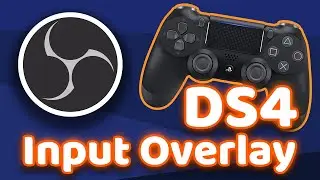 OBS Input Overlay - DS4 setup