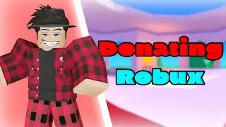 LIVE🔴Donating and Raising robux in pls donate!!