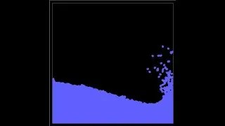 Fluid Simulation with SPH 4k particles (Smooth render)