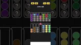 Ball sort puzzle level 839 