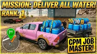 Car Parking Multiplayer: New Construction Site Jobs & Water Delivery Mission (CPM 4.9.8.2)