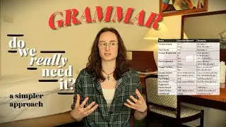 yes, you need grammar :)