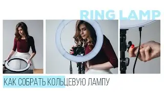 Инструкция: Как собрать кольцевую лампу
