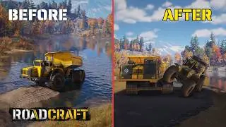 Roadcraft - How to Build a Road Over a Flooded Field