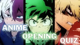 ANIME OPENING QUIZ - HALF SPEED EDITION - 25 OPENINGS + BONUS ROUNDS