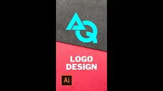 How to Create a Text Logo in Illustrator | Logo Design Tutorial #shorts #illustrator #logodesign