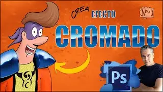 Tutorial Photoshop | Efecto Cromado | Paso a paso ⭐🖊🎨⭐
