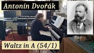 Antonín Dvořák - Waltz in A (op. 54 no.1) / Dušan Holý - piano
