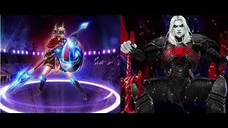 Marvel Future Fight F2P Sharon Rogers vs Knull first time win