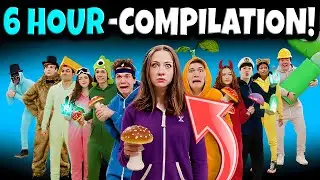 *6 HOURS* OF Shiloh & Bros AMONG US IN REAL LIFE! (Marathon)
