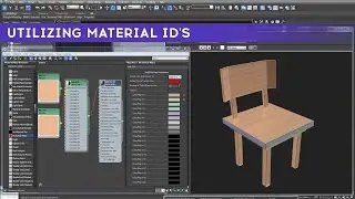 Utilizing Material ID's | 3dsMax | Mental Ray | Video
