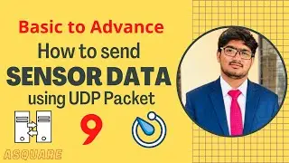 How to send sensor data using UDP packets | Practical | ESP8266| Urdu/Hindi | Lec # 9