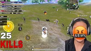 Non-stop Rush gameplay against Pro Players- Road to Conqueror in BGMI - Rakagaming