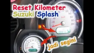Cara Turunkan Kilometer Suzuki Splash