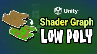 How to use Shader Graph with Low Poly Assets in Unity (e.g. Synty)