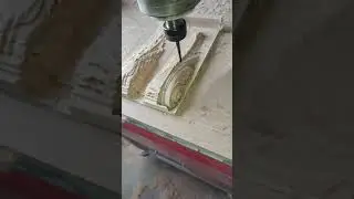 ЧПУ фрезер в работе