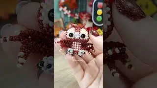 Сплетенное за август #бисер #амигуруми #beading #бисероплетение #beads #handmade #amigurumi