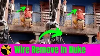 How to Remove Wire in Nuke | Nuke Wire Removel Paint Tutorial | Hindi