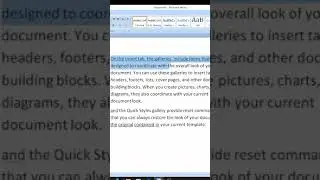 Ms word short Tricks #shorts #thebwcs