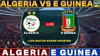 Algeria Vs Equatorial Guinea Live Match Today | ALG Vs EQG Live Football Match 2024