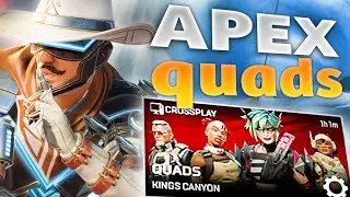 Apex Legends Newest Game Mode QUADS is INSANE!