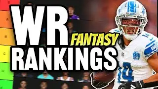 Early Top 30 Wide Receiver Rankings & Tiers for Fantasy Football 2024