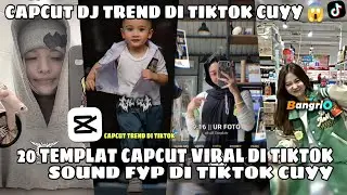 Kumpulan 20 TEMPLAT JEDAG JEDUG CAPCUT TERBARU 2024 | CAPCUT DJ TREND DI TIKTOK CUYY 😱