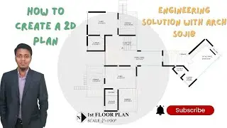 HOW TO CREATE  A GOOD 2D PLAN DRAWING IN AUTOCAD (BANGLA TUTORIAL)