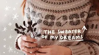 I finished the Twigs Sweater! ✿ Knit Knacks 11 ✿ knitting podcast